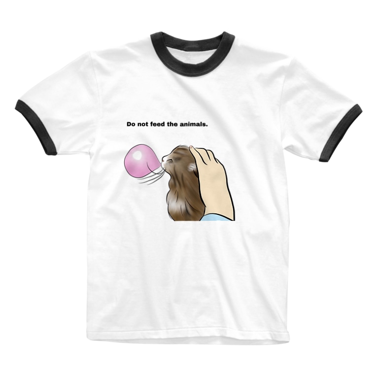 ねこ 風船ガム なつき やま Natsuki Yama Na2ki Yama のリンガーtシャツ通販 Suzuri スズリ ねこ 風船ガム なつき やま Natsuki Yama Na2ki Yama のリンガーtシャツ通販 Suzuri スズリ