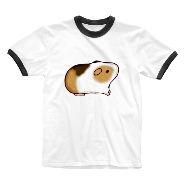 短い手足にずんぐり体型のモルモット イングリッシュ 三毛 いそだにく 29topia のリンガーtシャツ通販 Suzuri スズリ 短い手足にずんぐり体型のモルモット イングリッシュ 三毛 いそだにく 29topia のリンガーtシャツ通販 Suzuri スズリ