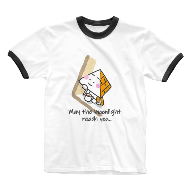 おとなピラミちゃん Ringer T Shirts By ぽんず すたじお Ponzu Studio Suzuri