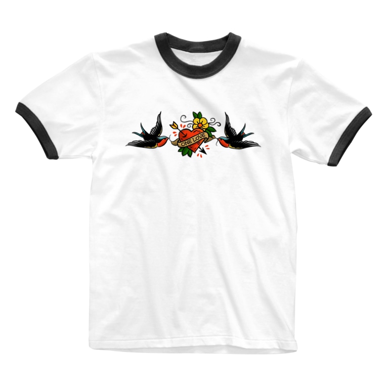 つばめちゃん Tomikodesign666のリンガーtシャツ通販 Suzuri スズリ つばめちゃん Tomikodesign666のリンガーtシャツ通販 Suzuri スズリ