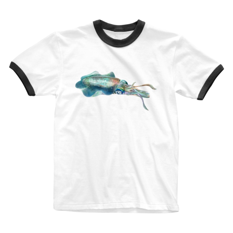 アオリイカ Ojik Ojik のリンガーtシャツ通販 Suzuri スズリ アオリイカ Ojik Ojik のリンガーtシャツ通販 Suzuri スズリ
