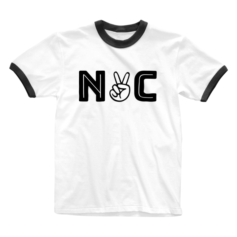 Nyc New York City Nakaichan24のリンガーtシャツ通販 Suzuri スズリ