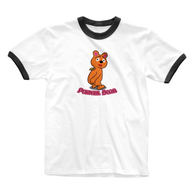 ポキールベアー Kerocco Toys Kerocco のリンガーtシャツ通販 Suzuri スズリ