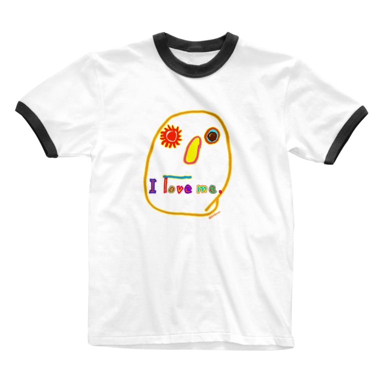 I Love Me シリーズ Ringer T Shirts By むきむき 地球生活 Sakolemon Suzuri