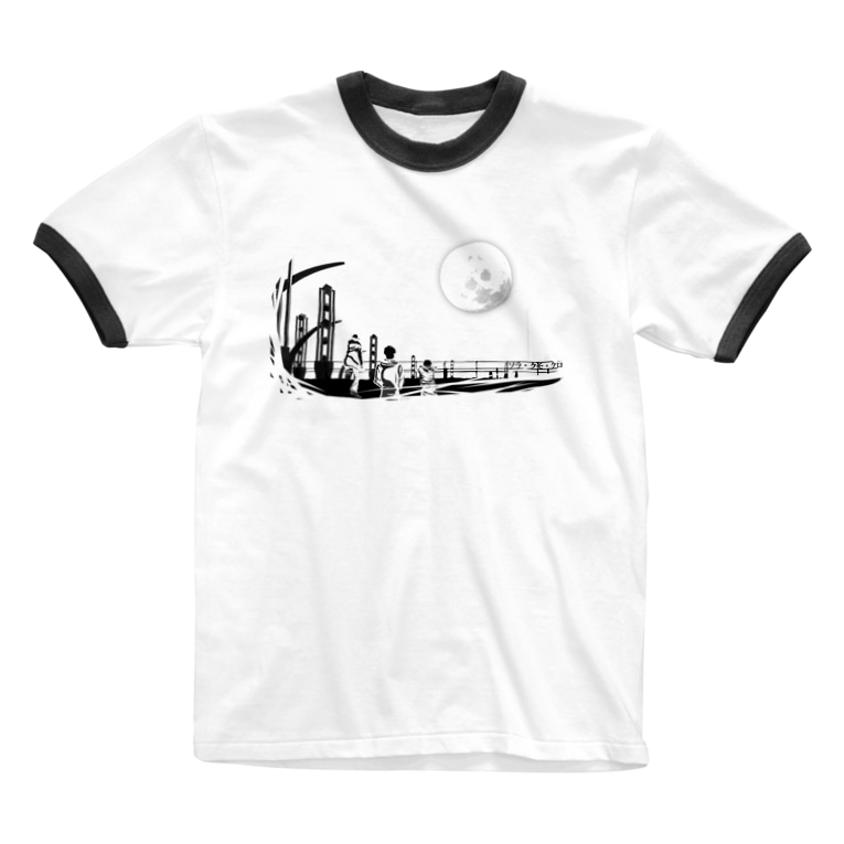 映像作品 ソラ クモ クロ イラスト Three Pieces Pictures Item Threeps のリンガーtシャツ通販 Suzuri スズリ 映像作品 ソラ クモ クロ イラスト Three Pieces Pictures Item Threeps のリンガーtシャツ通販 Suzuri スズリ