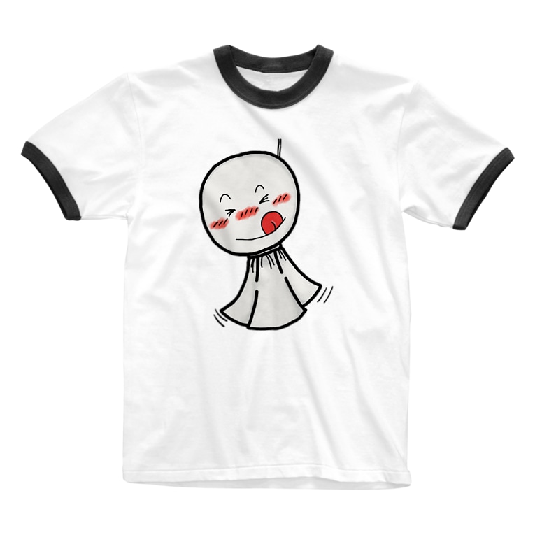 テレテレ坊主 Hi Bo Rererere0316 のリンガーtシャツ通販 Suzuri スズリ