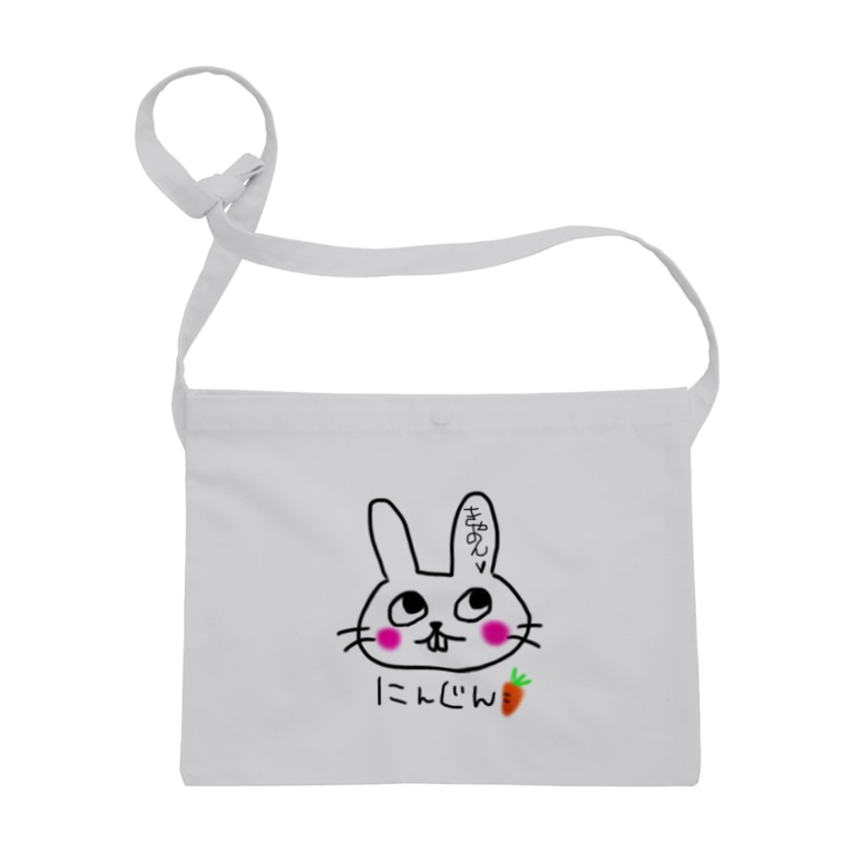 きゃのんうさぎ アイコンデザイン きゃのん Kyanon Bijyo のサコッシュ通販 Suzuri スズリ