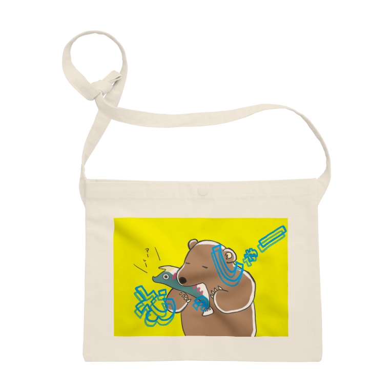 むっしゃー Fish So Good Fishsogood のサコッシュ通販 Suzuri スズリ