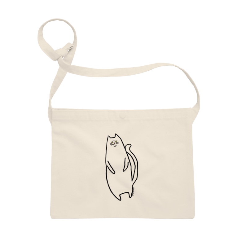 にらみ猫ちゃん 1 やくちャんshop オリジナルグッズ本店 Yakuchan Orz のサコッシュ通販 Suzuri スズリ にらみ猫ちゃん 1 やくちャんshop オリジナルグッズ本店 Yakuchan Orz のサコッシュ通販 Suzuri スズリ