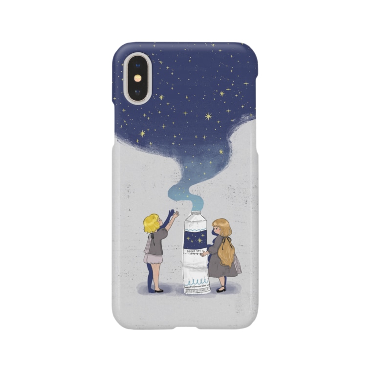 夜空色の絵の具 Hammy Monodukuriemi のスマホケース Iphoneケース 通販 Suzuri スズリ