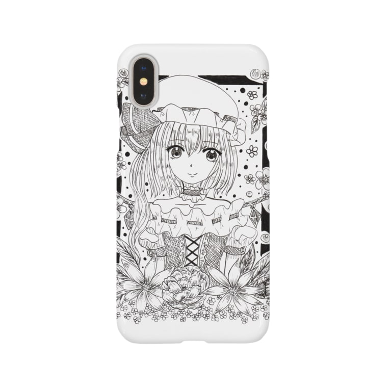 東方project フランドール スカーレット Smartphone Cases Iphone By ﾟがーべらめらん ﾟ Staflo Suzuri