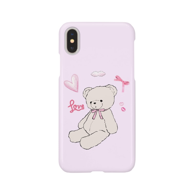 ゆわかわいい くまちゃん Smartphone Cases Iphone By ゆめかわしょっぷ Mimis Mm Suzuri