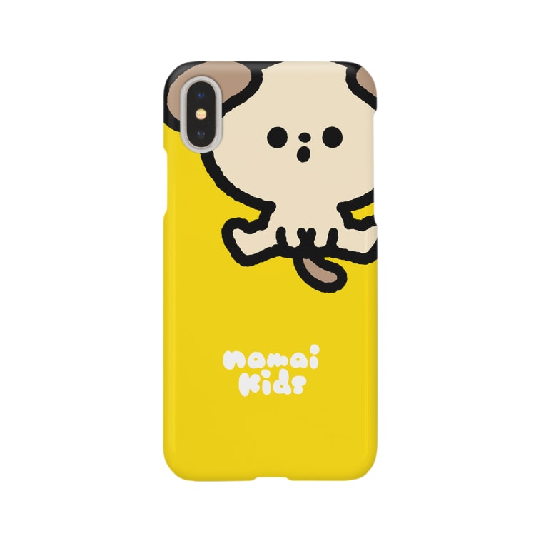 どっひゃー いぬ きいろ Smartphone Cases Iphone By なまいキッズ Namaikids Suzuri