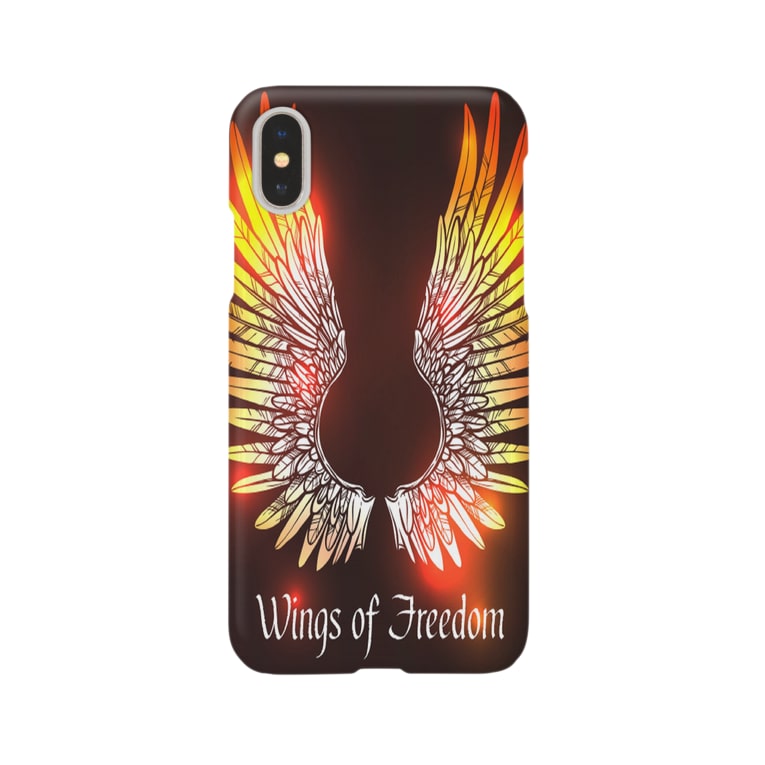 Wing Of Freedom 自由の翼 Yusuke11のスマホケース Iphoneケース 通販 Suzuri スズリ