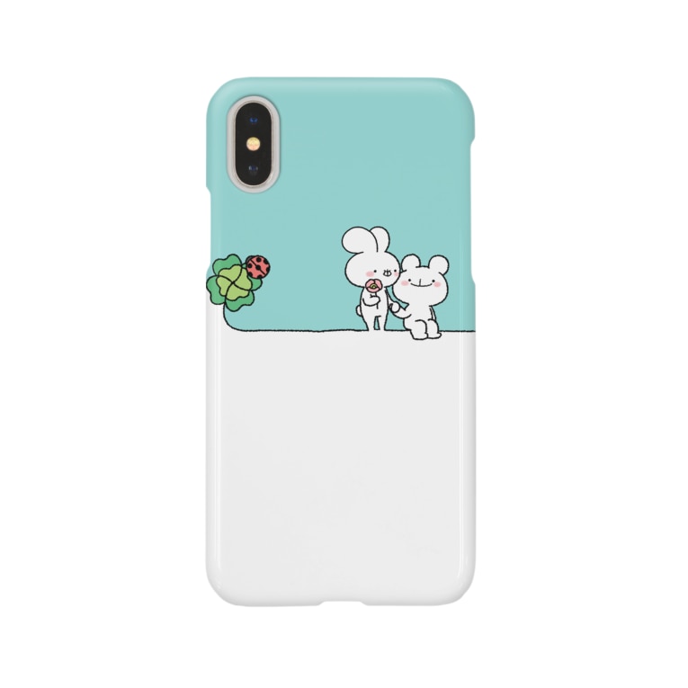 うさっくま壁紙シリーズ2 Smartphone Cases Iphone By Musikyoto