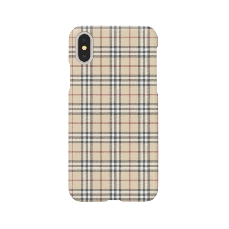 バーバリー風タータンチェック Smartphone Cases Iphone By Radio Suzuri