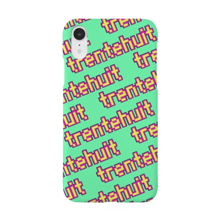 Trentehuit ゲームロゴ 派手派手スマホケース 38カワイイグッズ Trentehuit38 のスマホケース Iphoneケース 通販 Suzuri スズリ