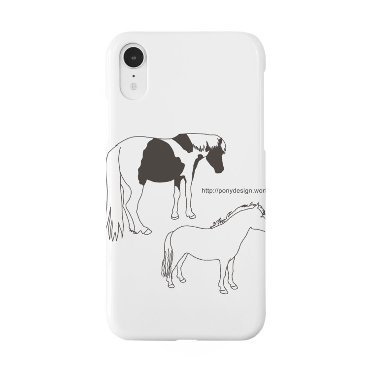 馬 Jojo Amp Milly 馬と編集デザイン Ponydesign のスマホケース Iphoneケース 通販 Suzuri スズリ