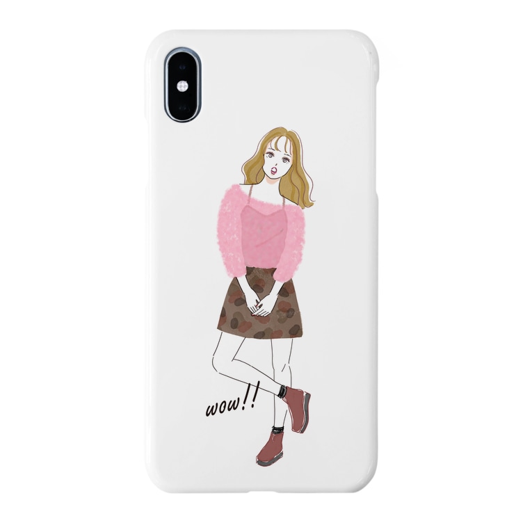Wow Girl Hiromimadeのスマホケース Iphoneケース 通販 Suzuri スズリ