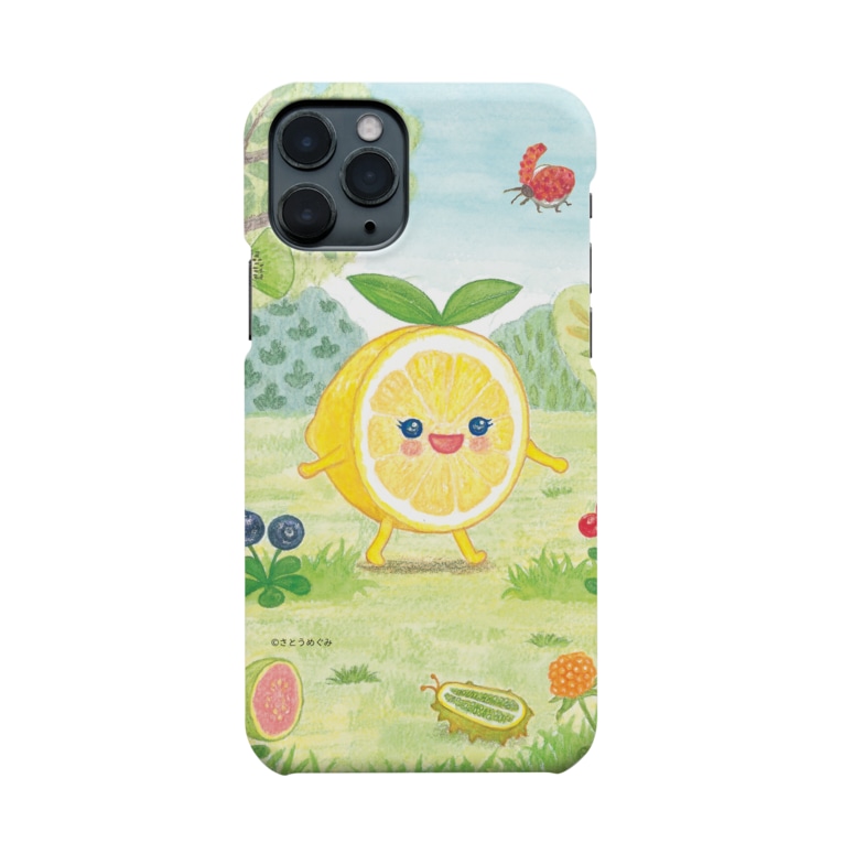 レモンちゃん Smartphone Cases Iphone By さとうめぐみ絵本グッズ Satome Ehon Suzuri