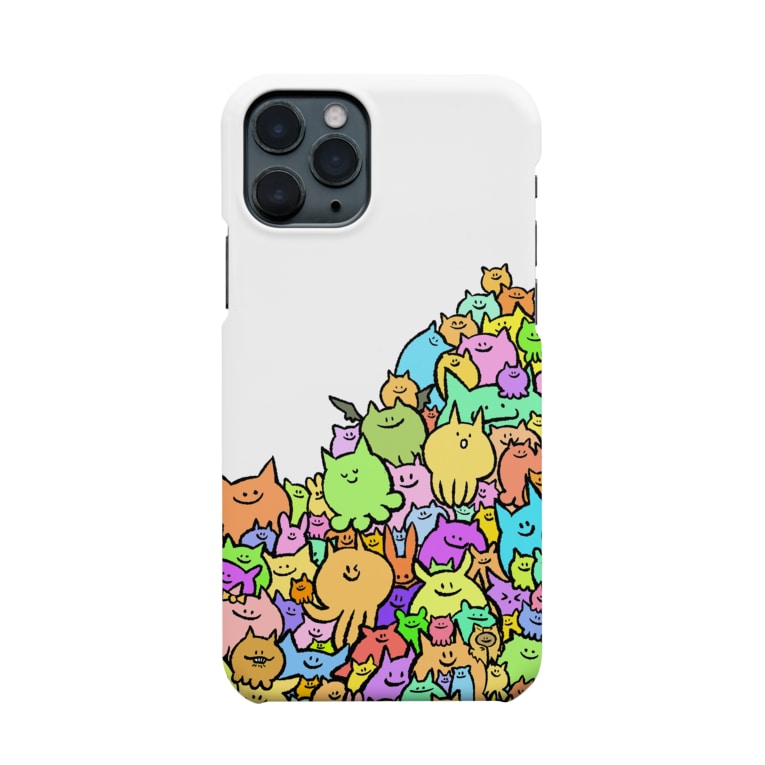 なかよしくらげねこ Smartphone Cases Iphone By ハルノキ工房 Harunokikobo Suzuri