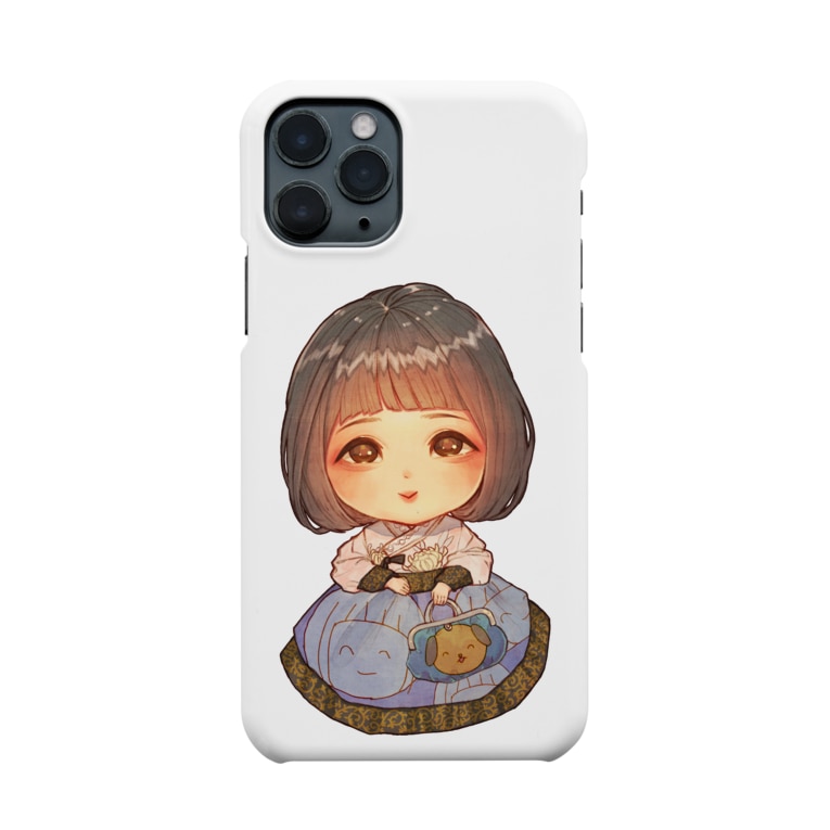 Bibi 韓国キャラクターアート K Moe Hacchi のスマホケース Iphoneケース 通販 Suzuri スズリ