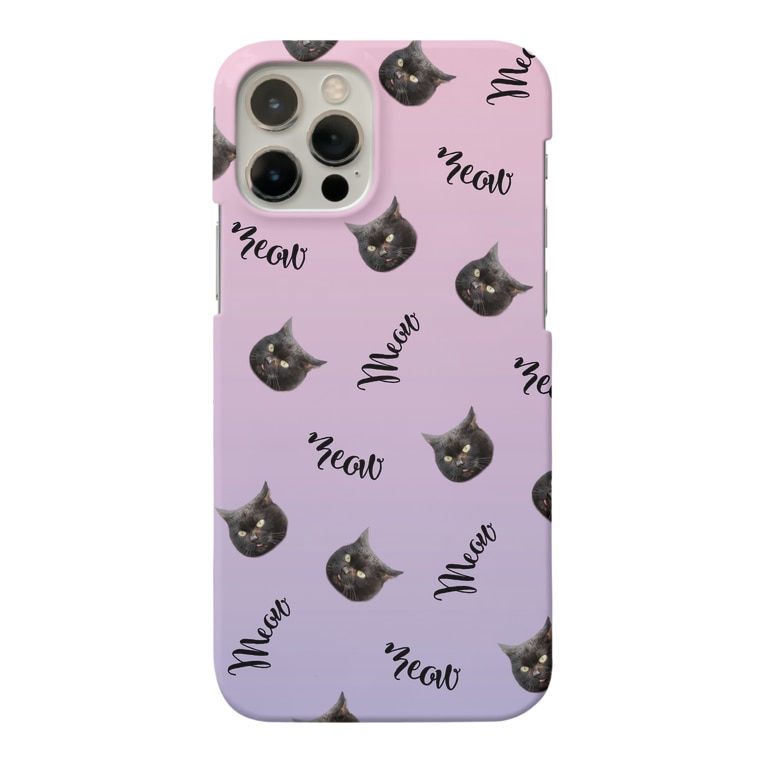Meow 黒猫 まるいねこ Marui Neko のスマホケース Iphoneケース 通販 Suzuri スズリ Meow 黒猫 まるいねこ Marui Neko のスマホケース Iphoneケース 通販 Suzuri スズリ