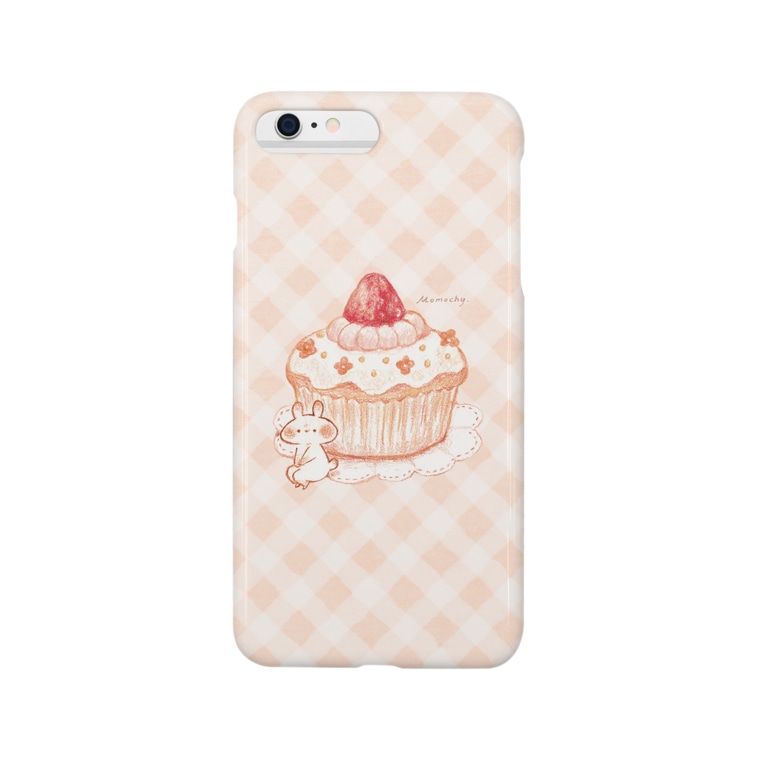 カップケーキとうさぎ Momochy Shop Momochy のスマホケース Iphoneケース 通販 Suzuri スズリ