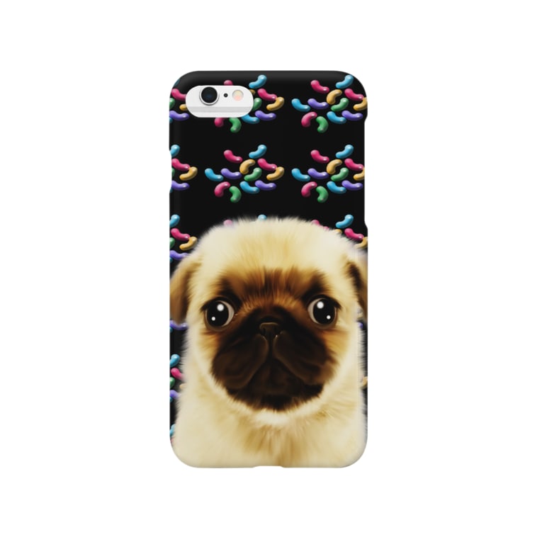 ｉｌｏｖｅ ｄｏｇｼﾘｰｽﾞ パグ犬 Aianaのスマホケース Iphoneケース 通販 Suzuri スズリ