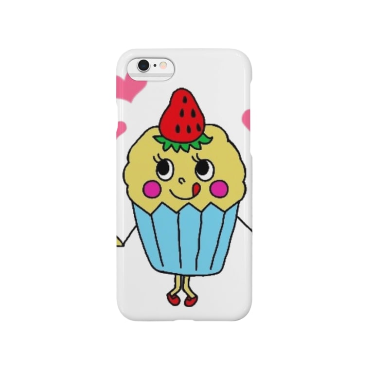 カップケーキちゃん Smartphone Cases Iphone By 雑貨屋なつみ Smile723life Suzuri