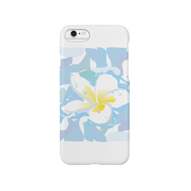 南国のハワイの白い花プルメリアplumeria ジルトチッチのデザインボックス Ocplanning のスマホケース Iphoneケース 通販 Suzuri スズリ