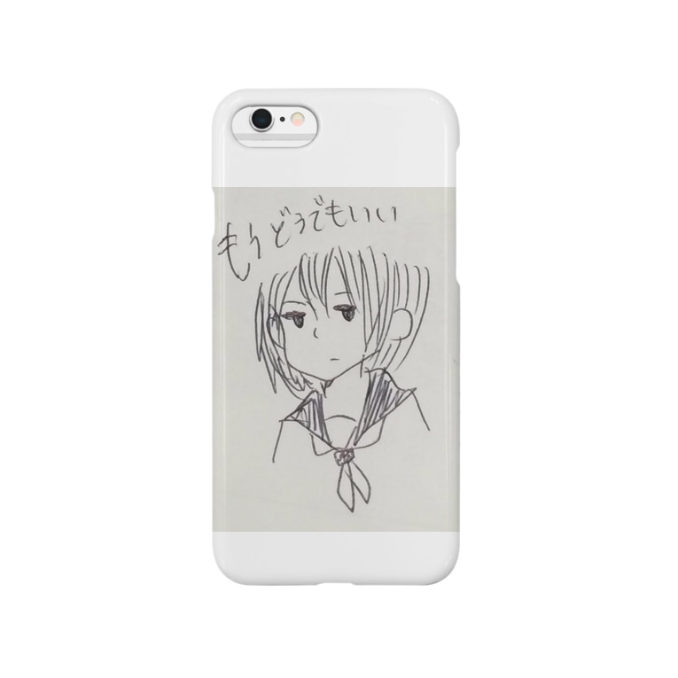 もうどうでもいいちゃん Smartphone Cases Iphone By こんそめぱんだ Imamu Konnsome Suzuri