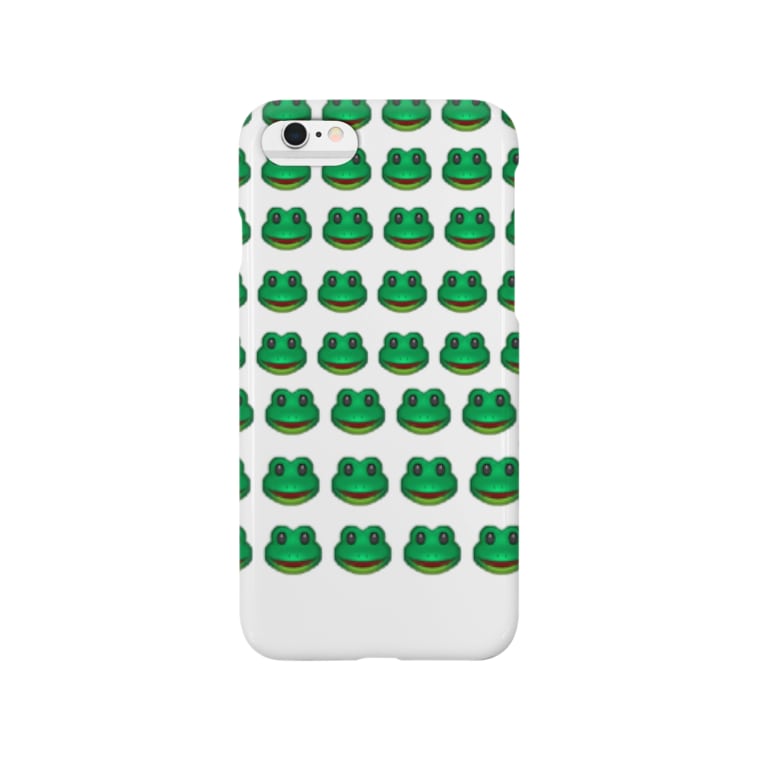 Iphone 絵文字カエルグッズ Smartphone Cases Iphone By Miyata Suzuri