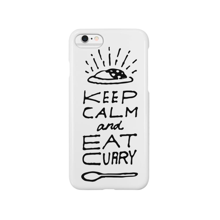 まぁ落ち着いて カレーを食べよう って意味シリーズ Smartphone Cases Iphone By Travel Curry Life Curry3 Suzuri