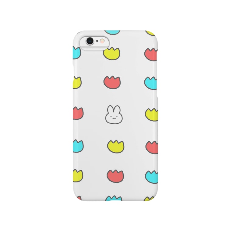 チューリップとうさぎ Smartphone Cases Iphone By Atsuyuko Suzuri