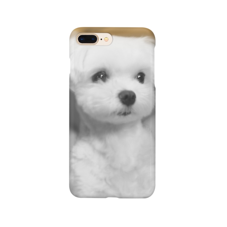 夜明けのマルチーズ９ マルチーズ本舗 夜明けのマルチーズ グッズショップ Maltese Dog In A Dawn Shop Daifukuchan737 のスマホケース Iphoneケース 通販 Suzuri スズリ