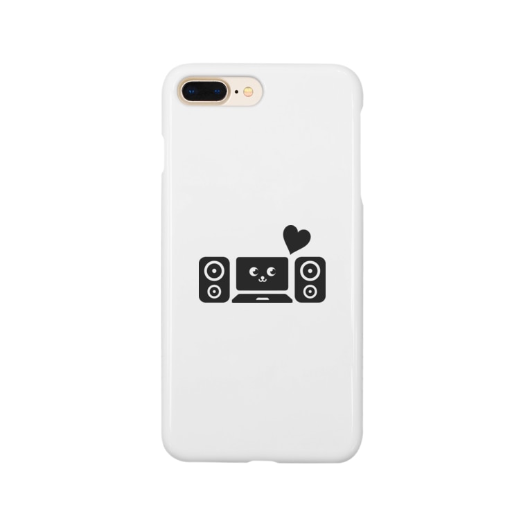 Dtm音楽制作 黒 Smartphone Cases Iphone By オトパンチ Otopunch Suzuri