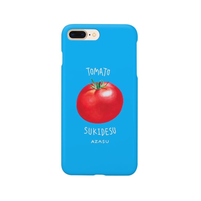 トマト好きです あざす Yopsymi Yopsymi のスマホケース Iphoneケース 通販 Suzuri スズリ