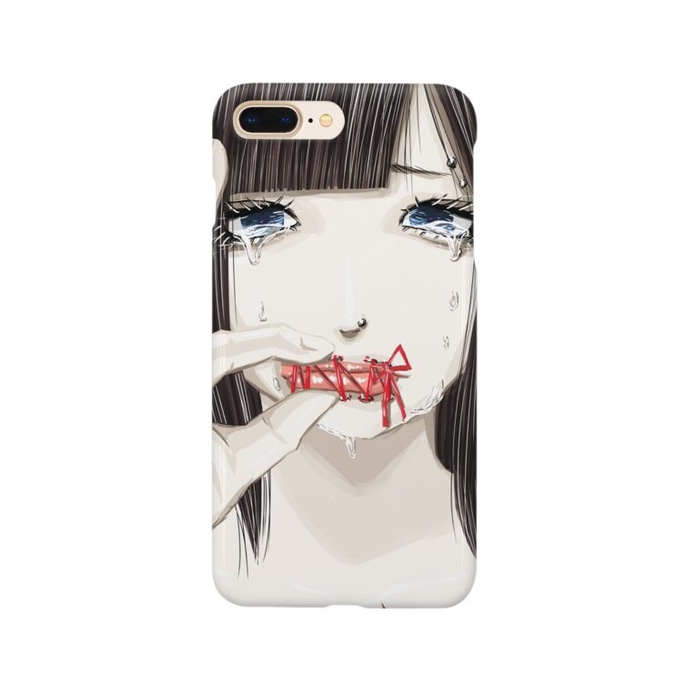 メンヘラっぽい絵 ぶんちく Bunchikudayo のスマホケース Iphoneケース 通販 Suzuri スズリ