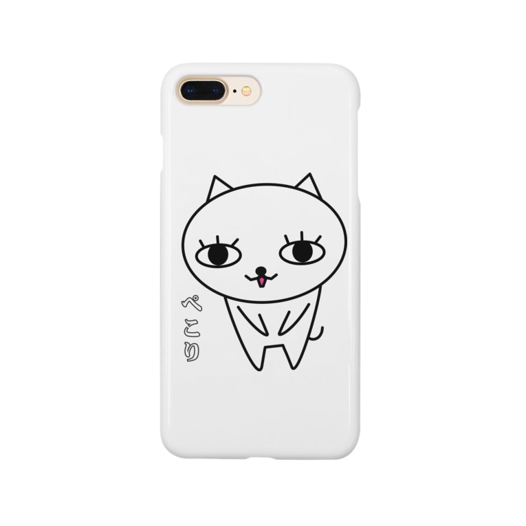 ぺこりペコリねこ Smartphone Cases Iphone By Chuckyglen Felt Suzuri