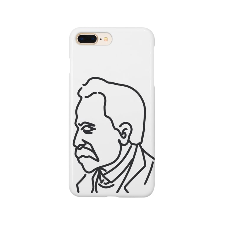 ニーチェ Nietzsche イラスト 哲学者 歴史 偉人アート Smartphone Cases Iphone By Aliviosta Suzuri