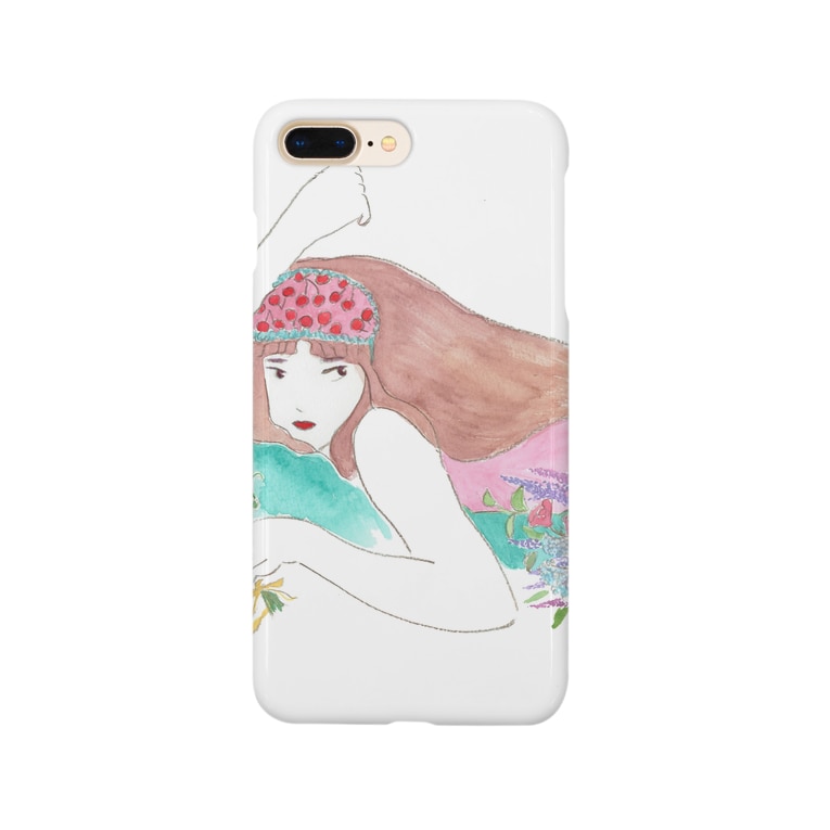 Flowering Girl Maki Maki Flowering Girl のスマホケース Iphoneケース 通販 Suzuri スズリ