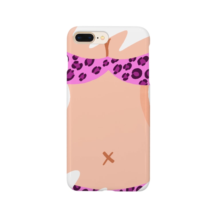 おっぱいtシャツ ヒョウ柄ピンク Smartphone Cases Iphone By りおた Riota2gaoe Suzuri