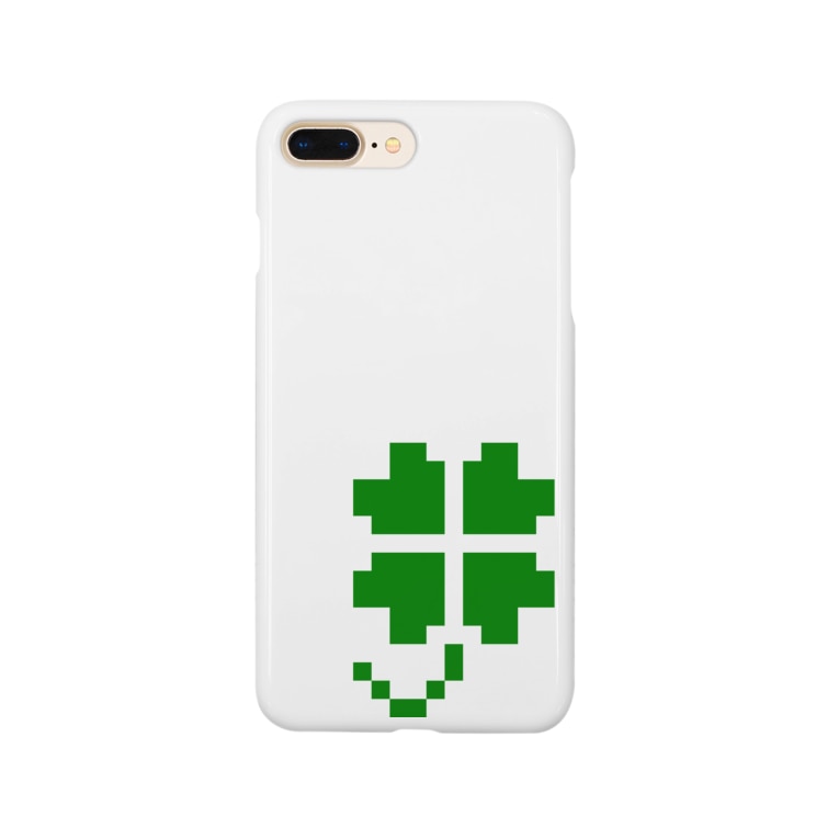 ドット絵四つ葉のクローバー Risaeのスマホケース Iphoneケース 通販 Suzuri スズリ