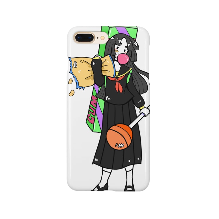 菓子が好きな女子高生 4番目 Inemuri Hanaya のスマホケース Iphoneケース 通販 Suzuri スズリ 菓子が好きな女子高生 4番目 Inemuri Hanaya のスマホケース Iphoneケース 通販 Suzuri スズリ
