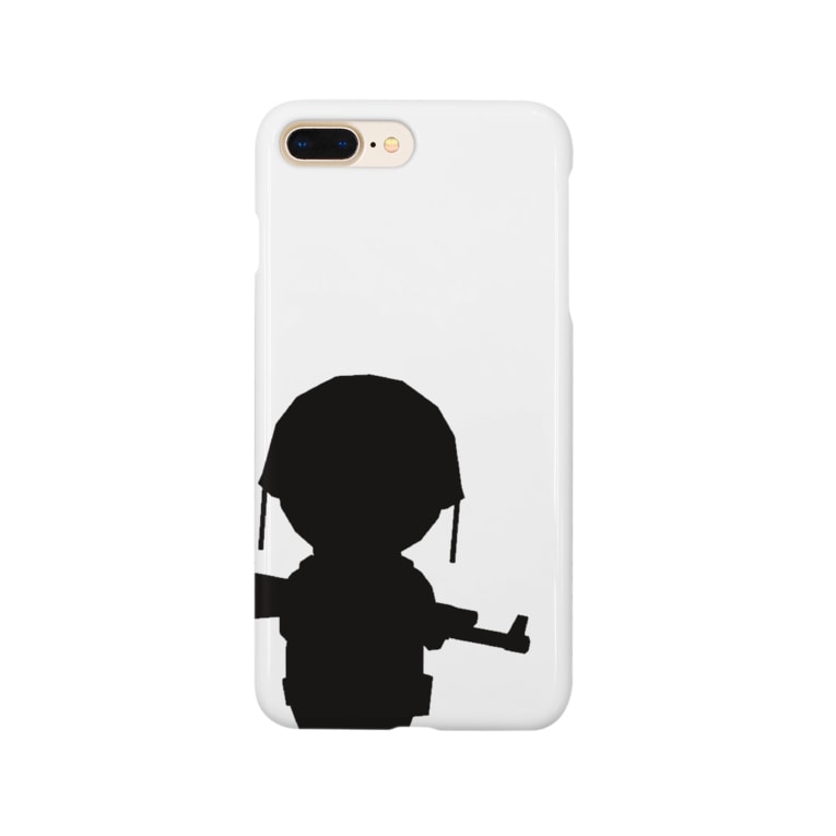 ミルクチョコ キャラクターシルエット アサルト Smartphone Cases Iphone By Packageオフィシャル Package Inc Suzuri