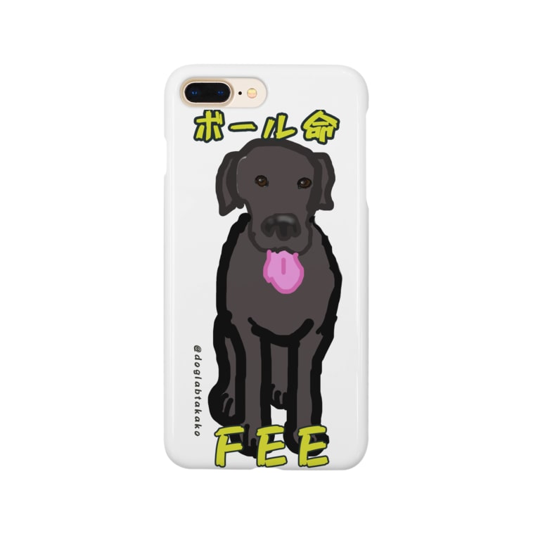 ボール命 フェイちゃん ラブラドール Doglab Doglabtakako のスマホケース Iphoneケース 通販 Suzuri スズリ