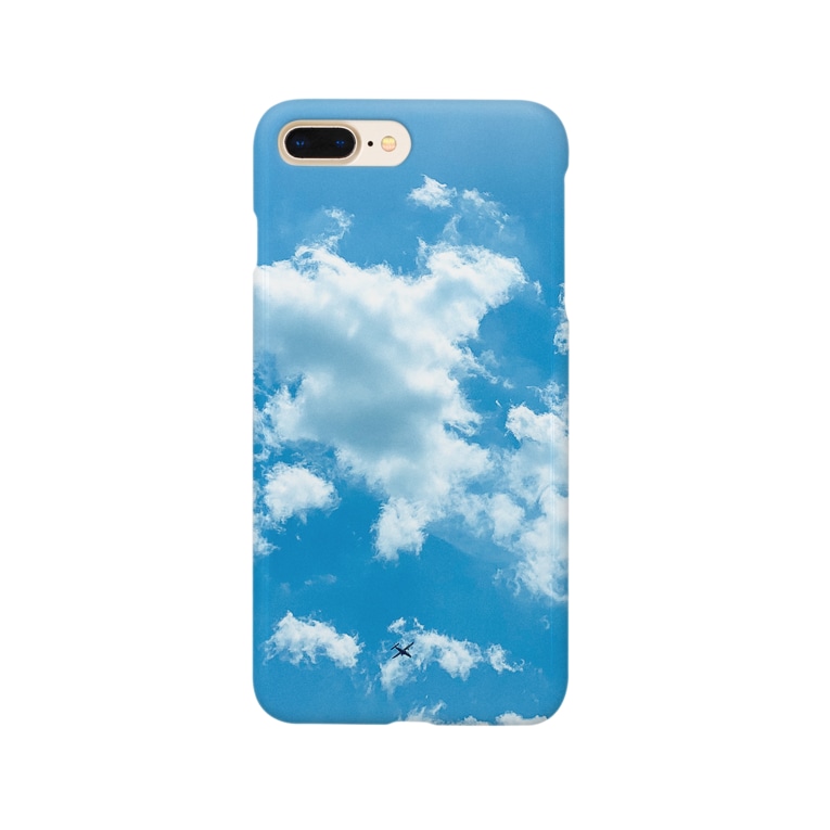 空を渡る飛行機 Smartphone Cases Iphone By Hoshisuke Suzuri