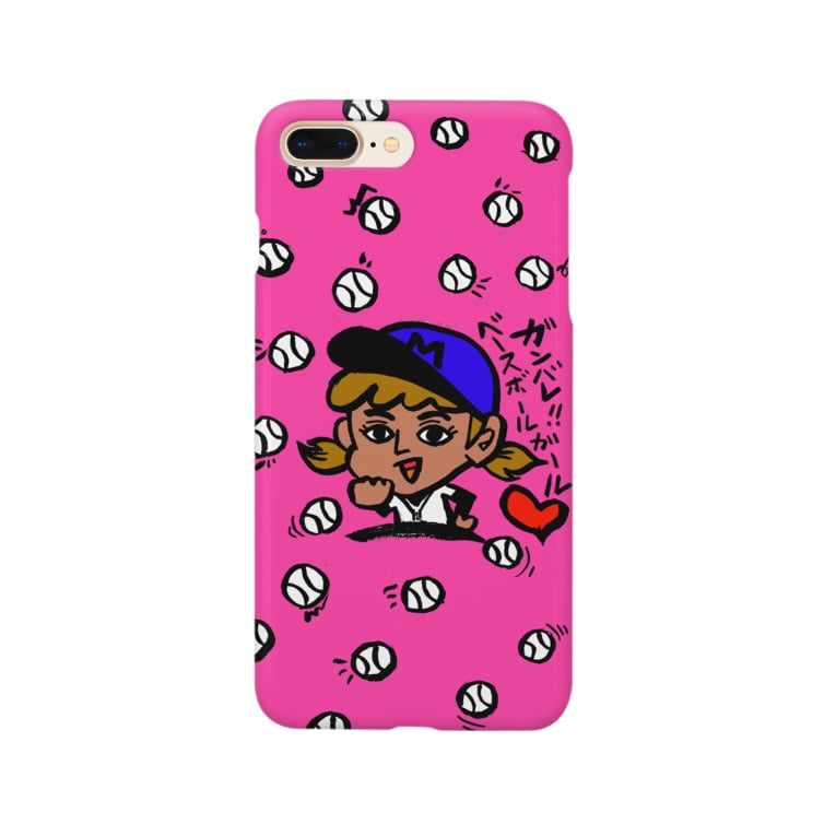 ガンバレ ベースボールガール Smartphone Cases Iphone By ガンバレ ベースボールボーイズ Bgmm Suzuri ガンバレ ベースボールガール Smartphone Cases Iphone By ガンバレ ベースボールボーイズ Bgmm Suzuri