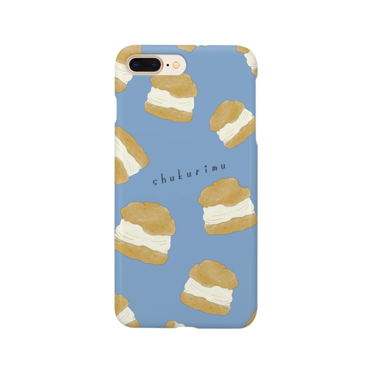 シュークリーム くすんだ青 Potetoaiのスマホケース Iphoneケース 通販 Suzuri スズリ シュークリーム くすんだ青 Potetoaiのスマホケース Iphoneケース 通販 Suzuri スズリ